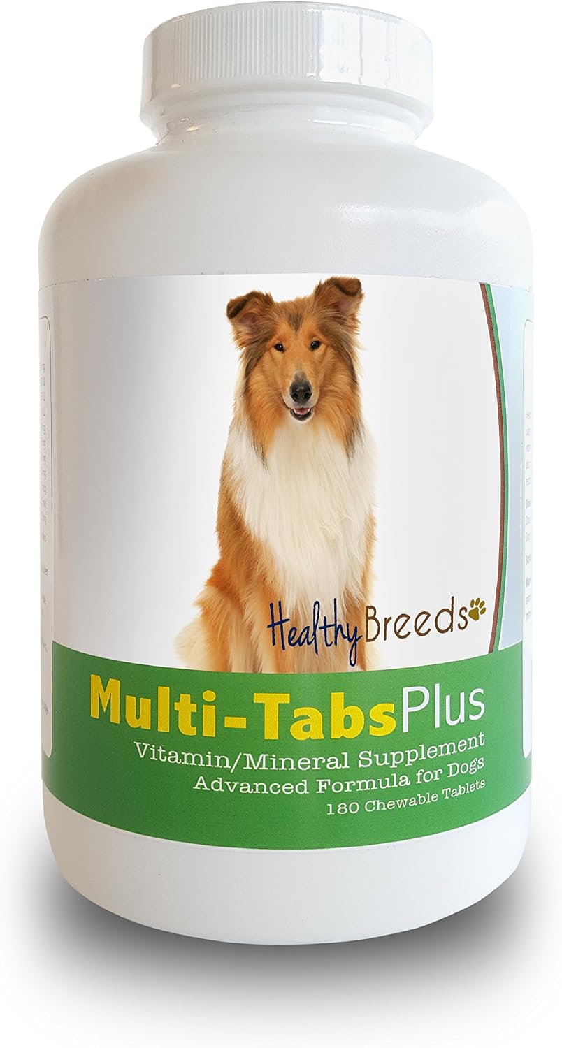 Healthy Breeds Collie Multi-Tabs Plus Chewable Tablets 180 Count - görsel 1