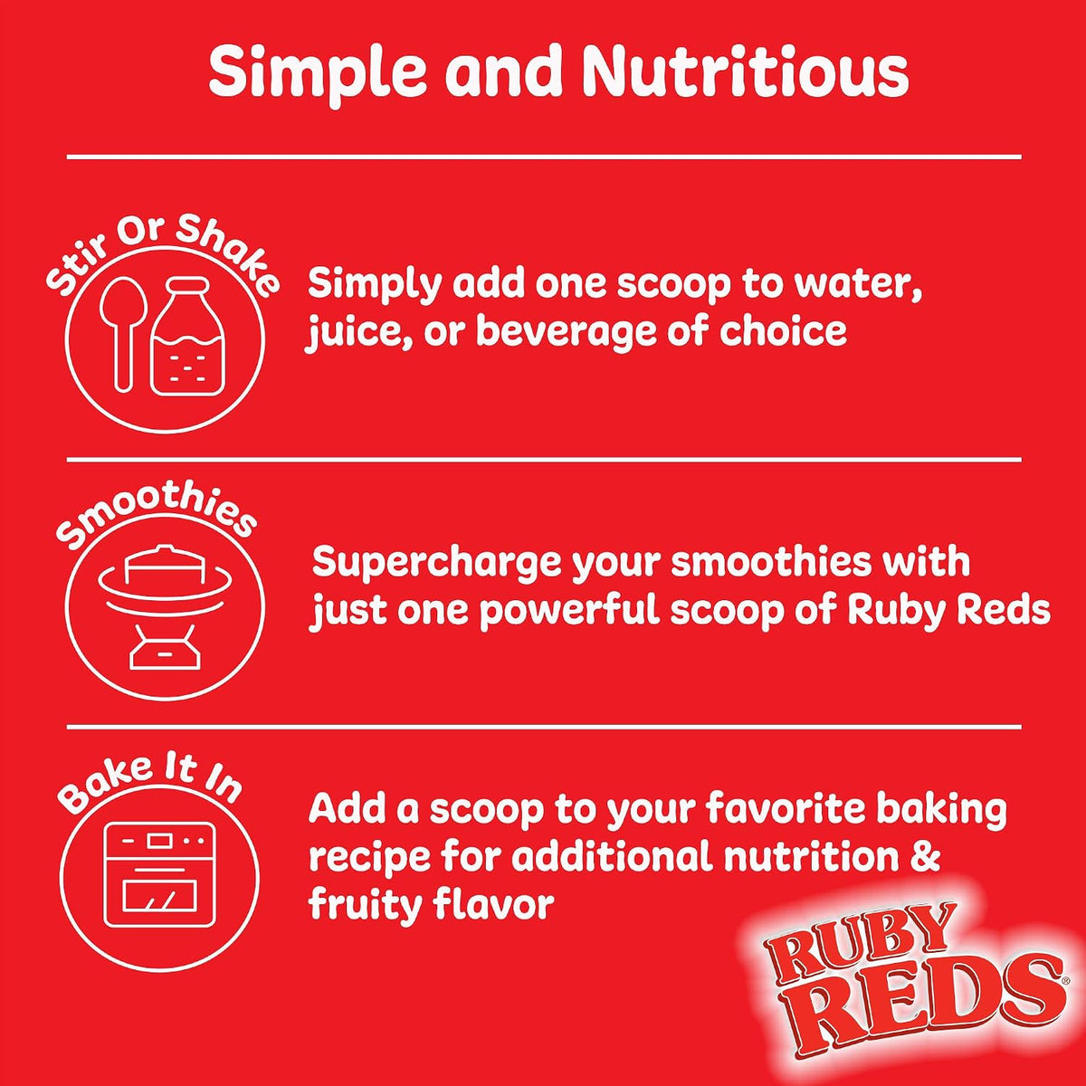 New Vitality Ruby Reds - Superfood Powder, 312 g (30 Servings) - görsel 6