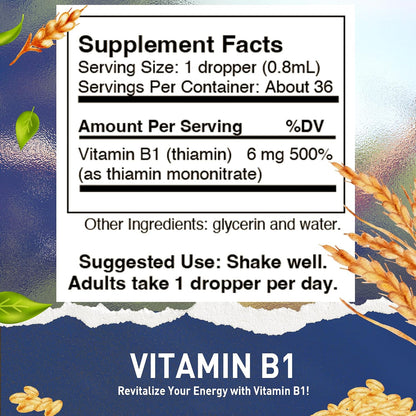 HoneyCombs High Potency Vitamin B1 (Thiamine) & B2 (Riboflavin) Drops