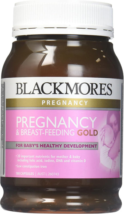 Blackmores Pregnancy & Breastfeeding Gold 180 Capsules