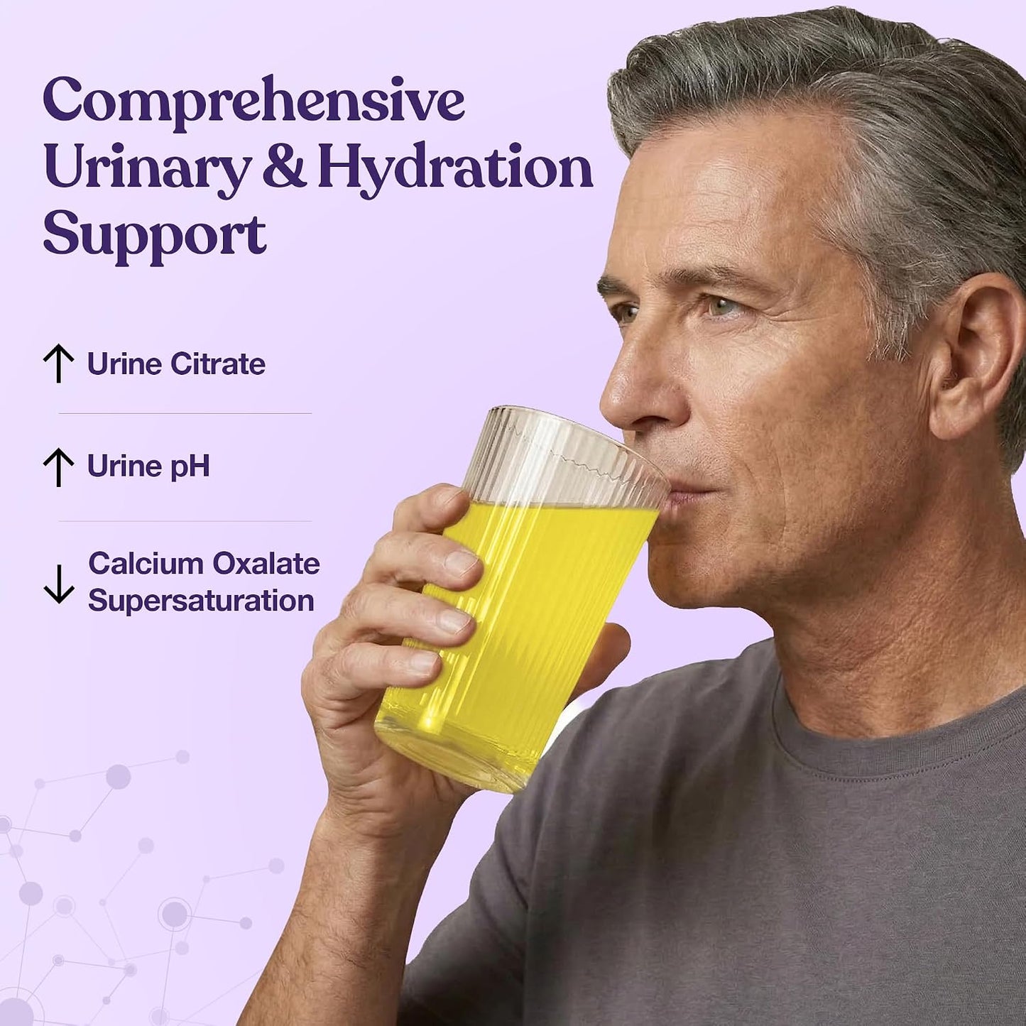 Stone Stopper Drink Mix, Lemonade-Flavoured - Kidney Stone Support Supplement with Alkali Citrate, Developed by Urologists, 15-Day Supply - görsel 4