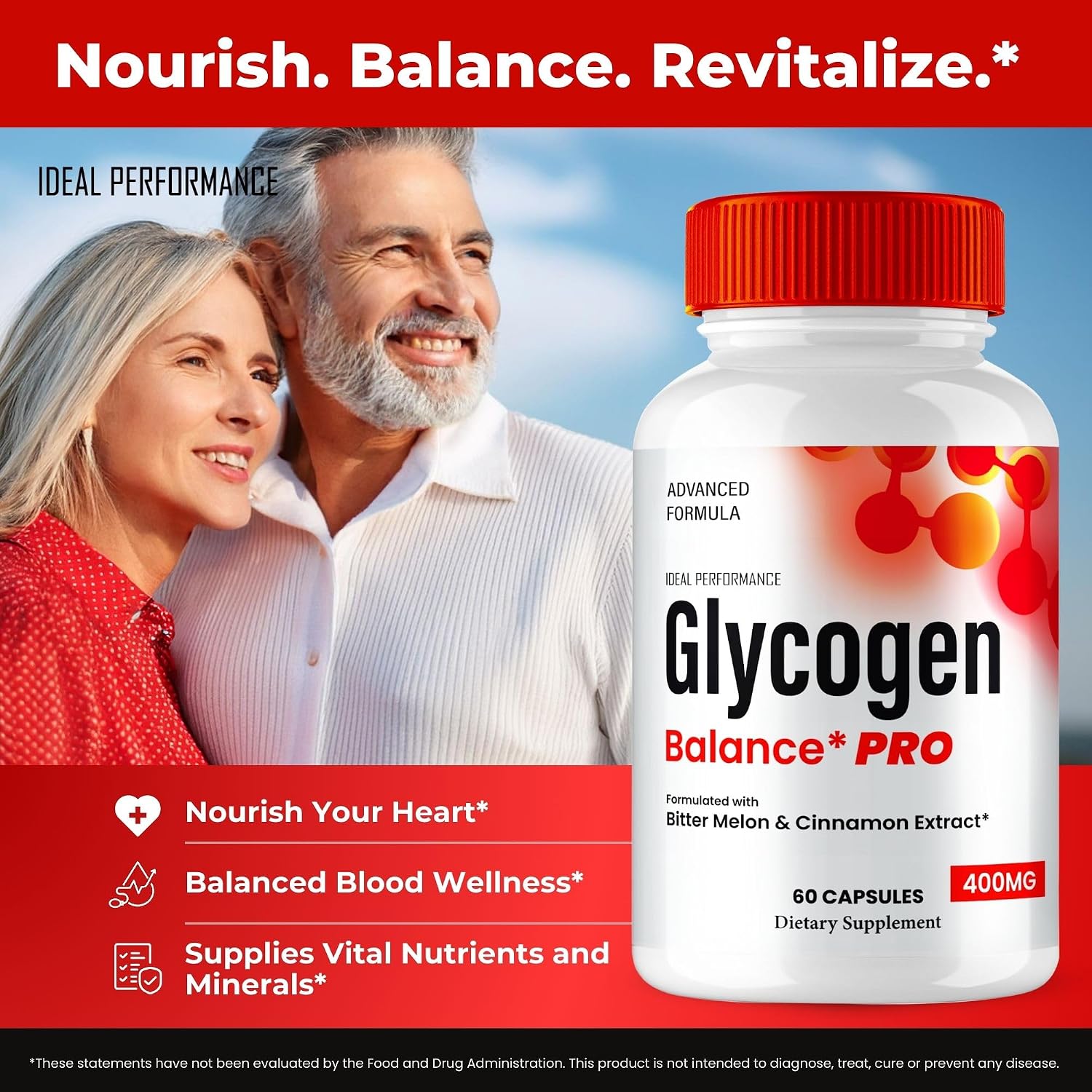Glycogen Balance Pro Advanced Blood Formula Capsules – Maximum Strength, Natural Healthy Circulation & Stable Levels (60 Capsules) - görsel 5