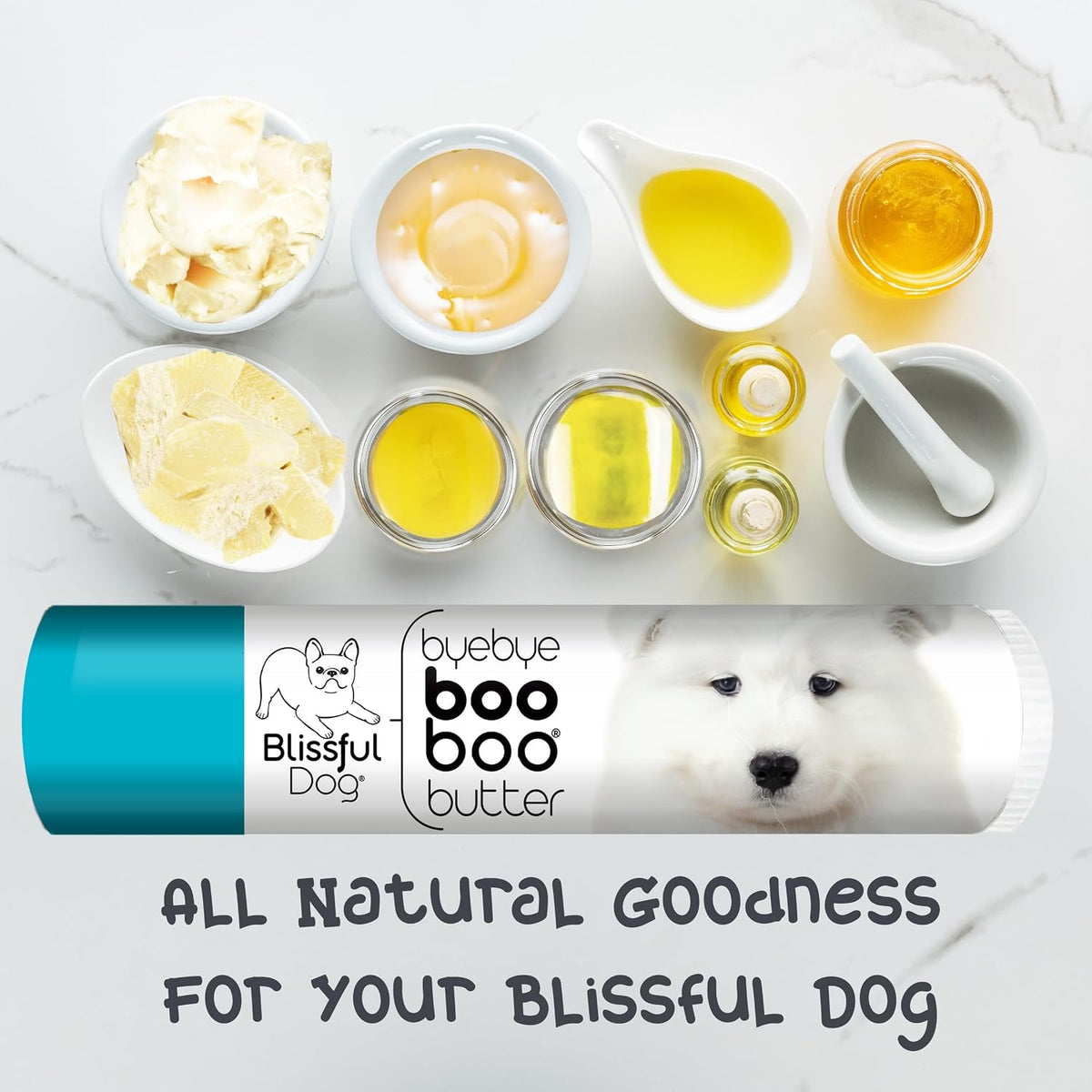 The Blissful Dog Samoyed Boo Butter, 0.15 oz (4.25 g) - görsel 2