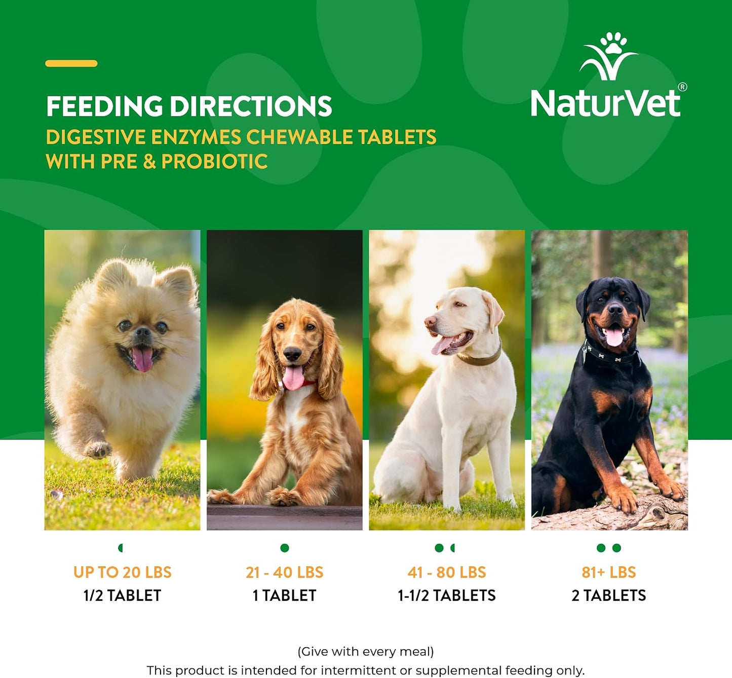 NaturVet Digestive Enzymes Plus Probiotics for Dogs, Soft Chews (90 Count) - görsel 7