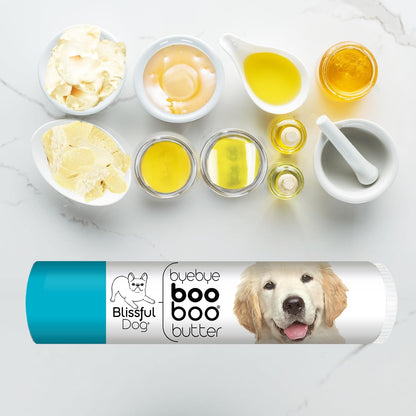 The Blissful Dog 0.15 oz Tube Golden Retriever Booboo Butter