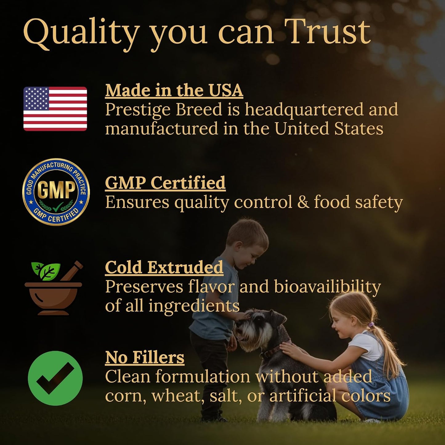 Prestige Breed Multivitamins for Schnauzers, Balanced Nutrition, 90 Count, Made in USA with Real Bacon - görsel 3