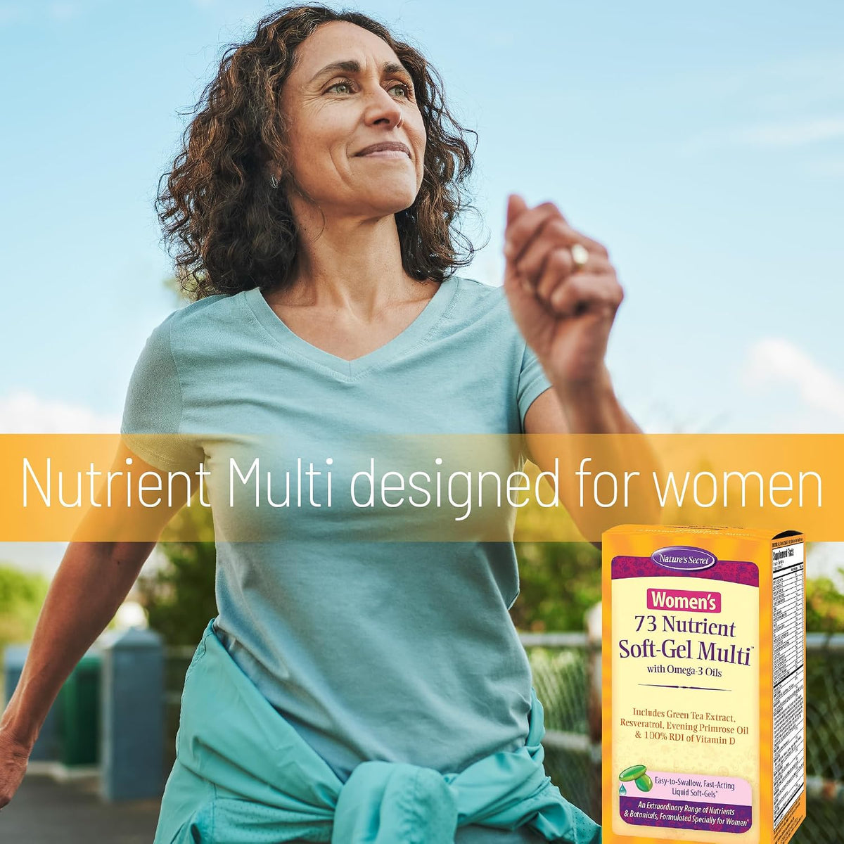 Nature's Secret Women's 73 Nutrient Soft-Gel Multivitamin - görsel 5