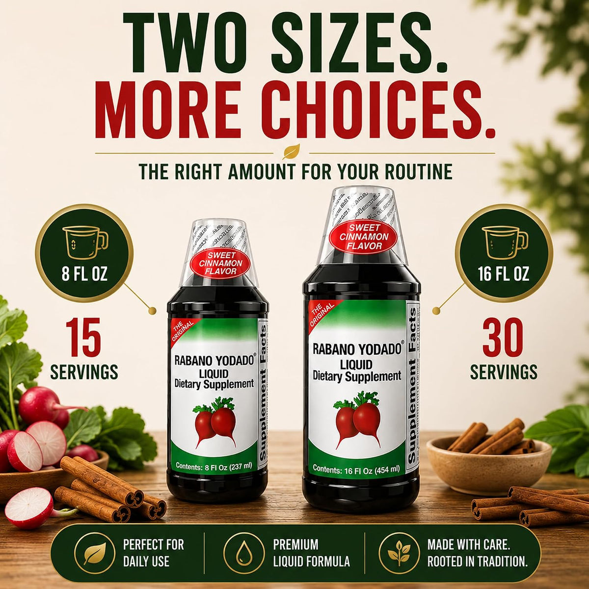 Rabano Yodado Ionised Radish Dietary Liquid Supplement – Iodine, Vitamin B1, B6 & B12 – 237 ml - görsel 8