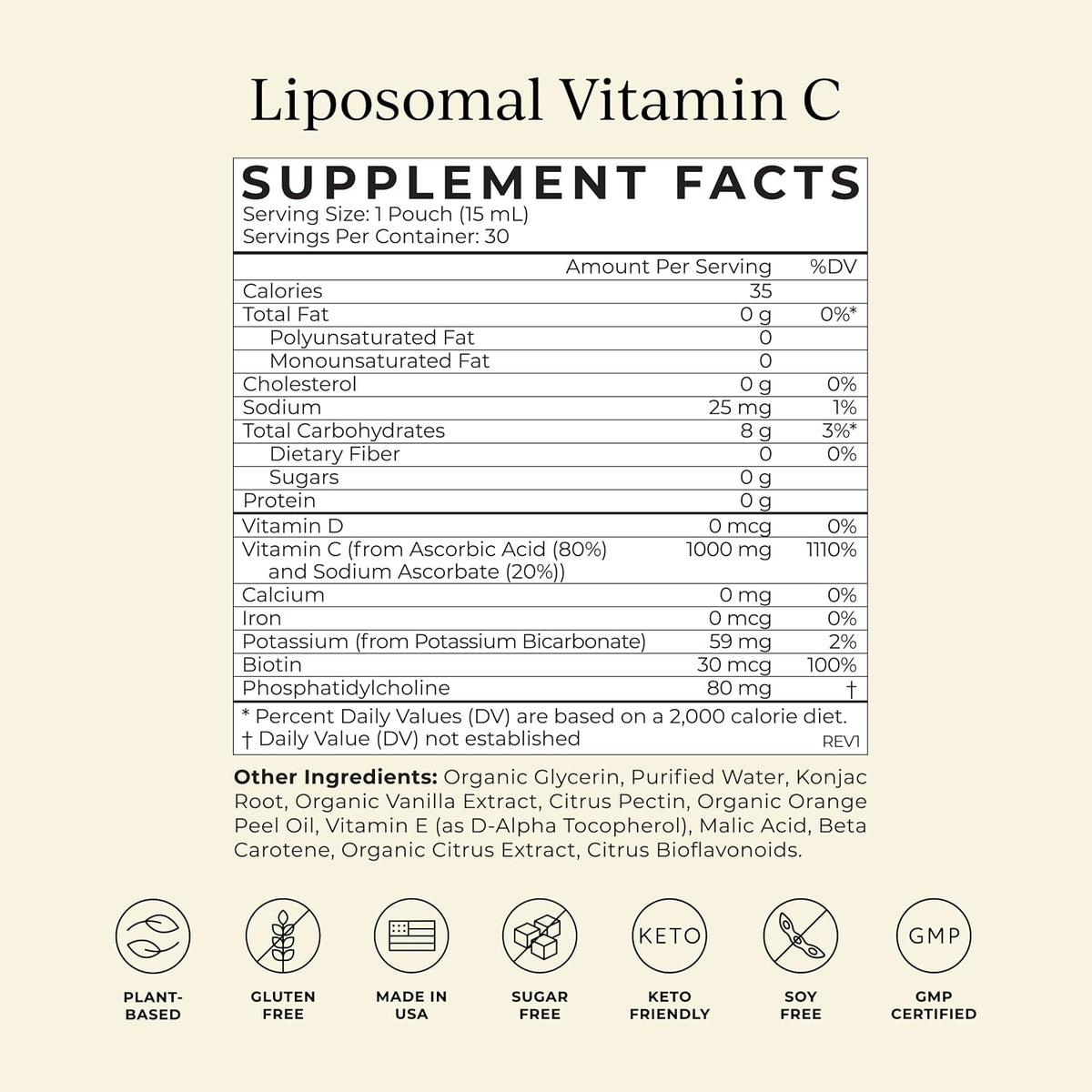 Cymbiotika Liposomal Vitamin C Packets – Citrus Vanilla – Immune System Support & Collagen Formation – 30 Packets - görsel 4