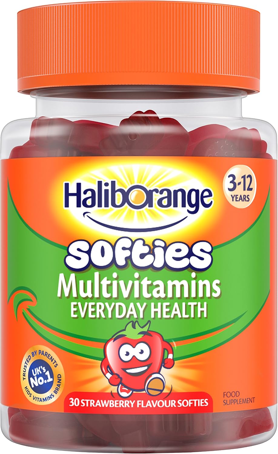 Haliborange Kids Multivitamin Strawberry Softies 30 - görsel 1
