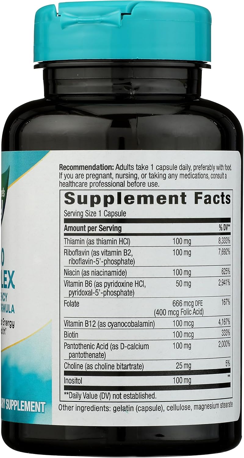 Nature's Way Vitamin B-100 Complex - görsel 7