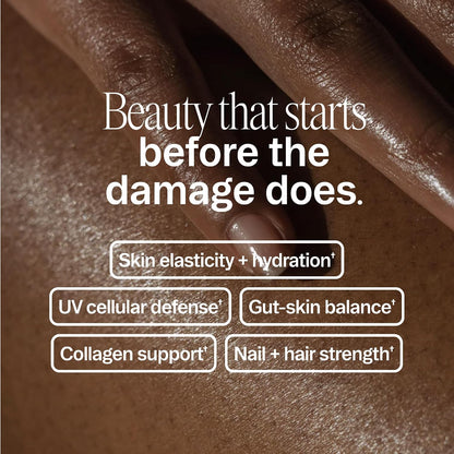 Ora Organic Hair, Skin and Nails Support - Beyoutiful - Beauty Supplement with B Vitamins and Biotin - 60 Vegan Capsules