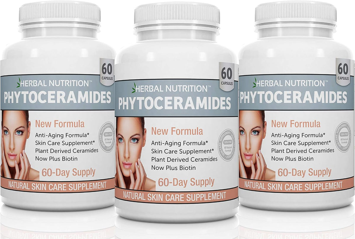 Phytoceramides Skin Hydration Support Supplement, 120 Capsules - görsel 8
