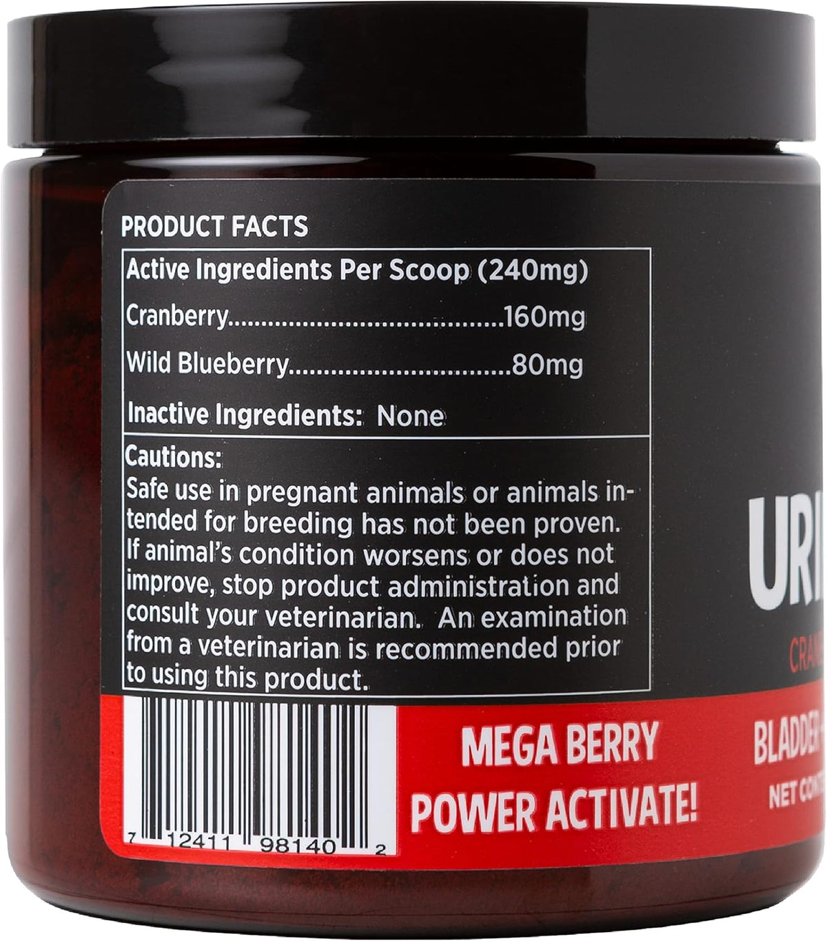Super Snouts Urinary Berry Urinary Tract Supplement for Dogs & Cats - Blueberry & Cranberry Powder (75 g, Pack of 2) - görsel 3