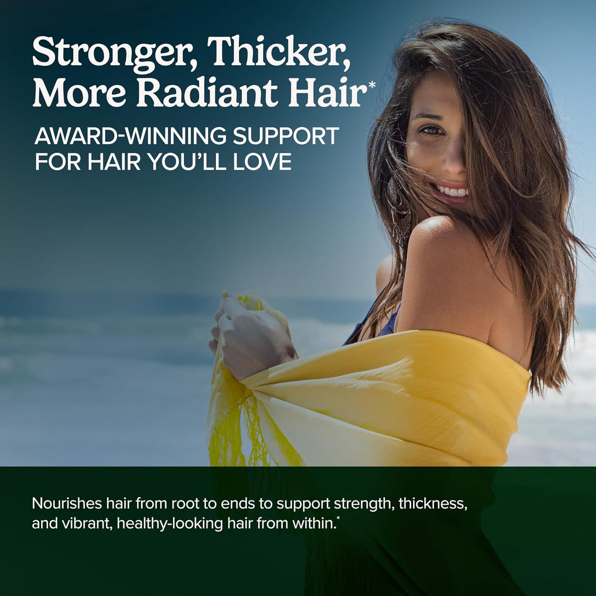 Terry Naturally Hair Renew Formula - 60 Softgels - Promotes Healthy Hair and Nourishes Thinning Hair with Millet Seed Oil, Horsetail, Biotin & Folic Acid - Gluten-Free - 30 Servings - görsel 2
