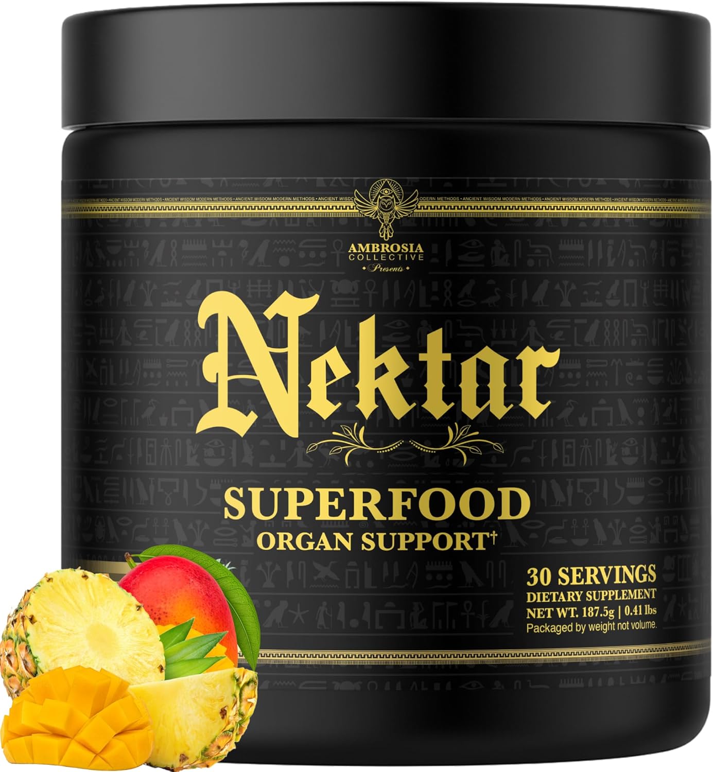 Ambrosia Superfood Organ & Cycle Support Powder – Apple Symphony, 30 Servings - görsel 9