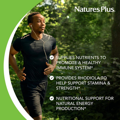 NaturesPlus Source of Life Men - 120 Tablets, Pack of 2 - Iron-Free Multivitamin & Mineral Supplement - with Saw Palmetto, Lycopene & Rhodiola - Gluten-free, Vegetarian - 120 Total Servings