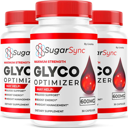 Sugar Sync Glyco Optimiser – 3 Pack (90 Capsules)