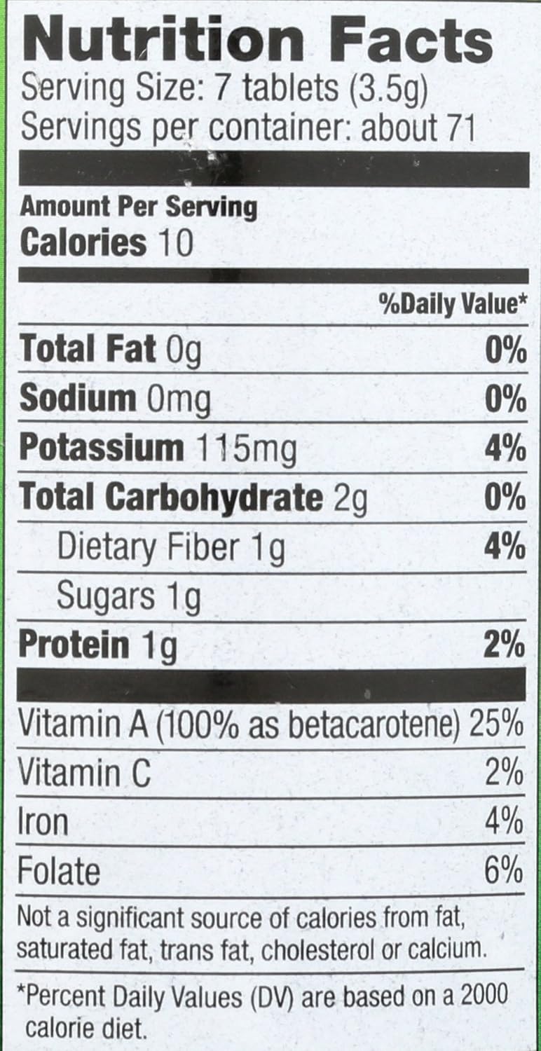 Pines Organic Barley Grass, 500 Tablets - görsel 3