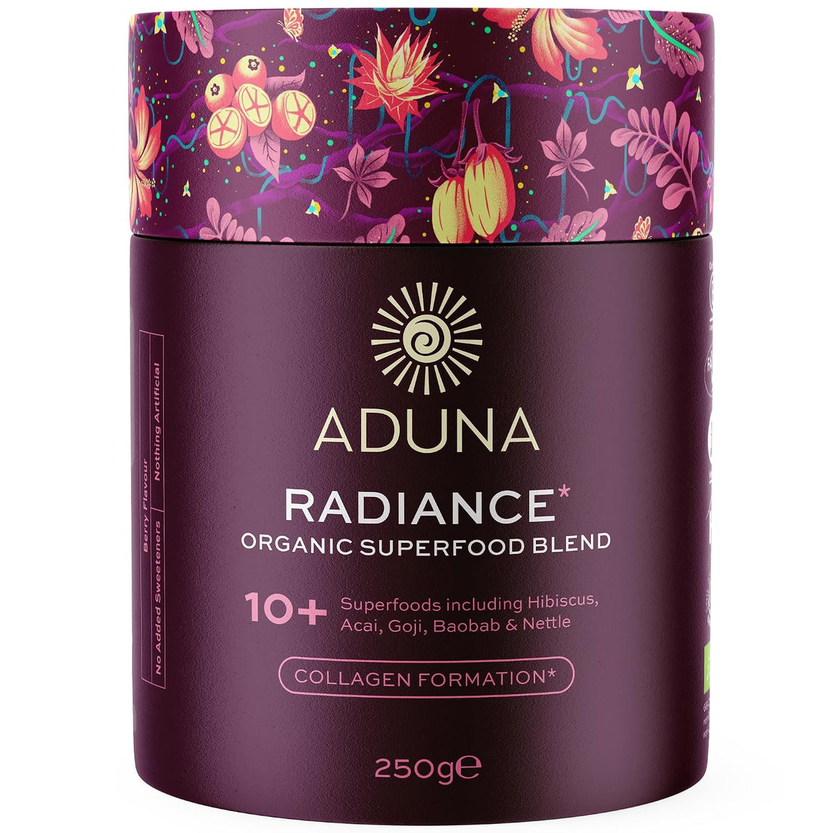 Aduna Organic Energy Superfood Blend - Natural Stir-In Powder with 13 Superfoods, 250g - görsel 10