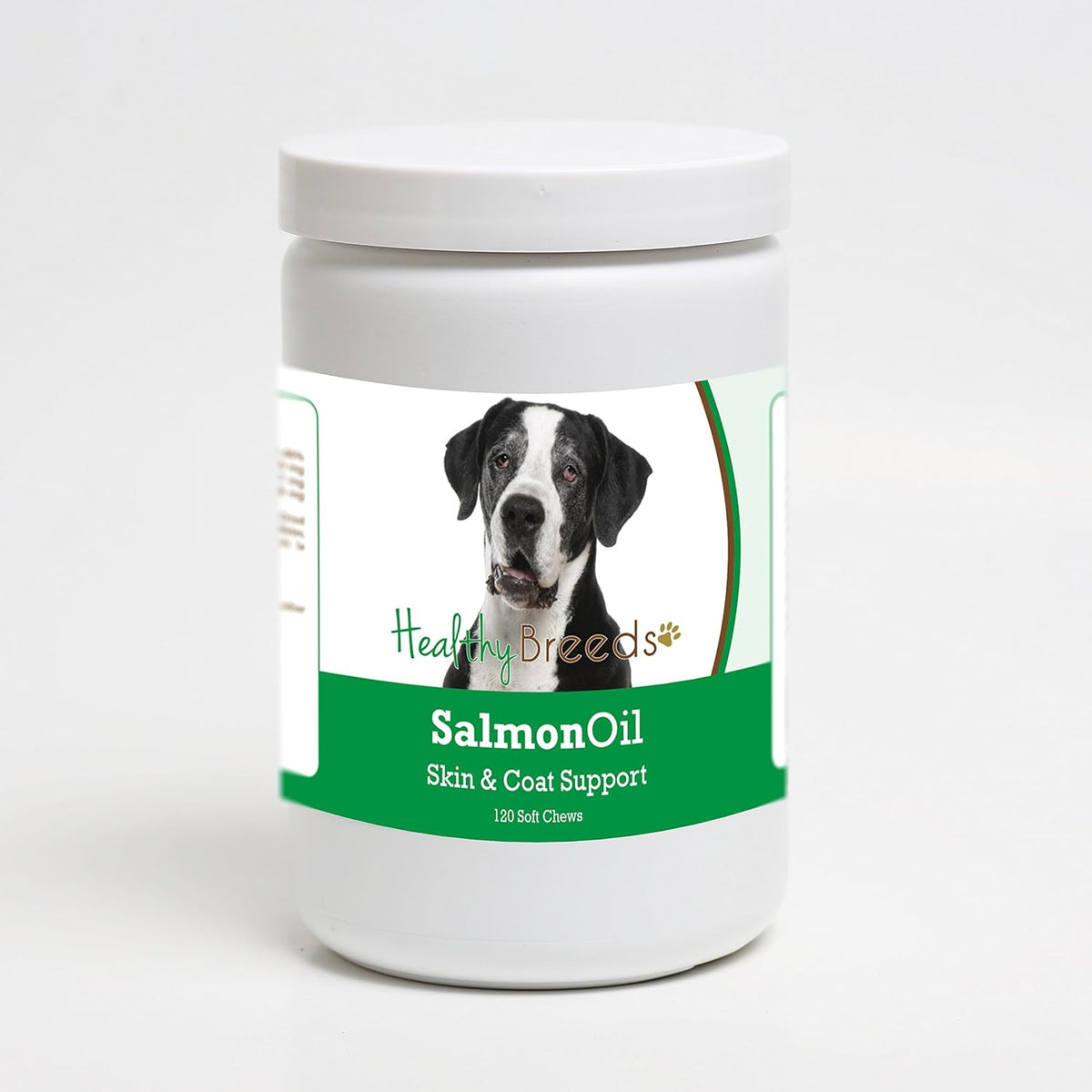 Healthy Breeds Great Dane Salmon Oil Soft Chews 120 Count - görsel 1