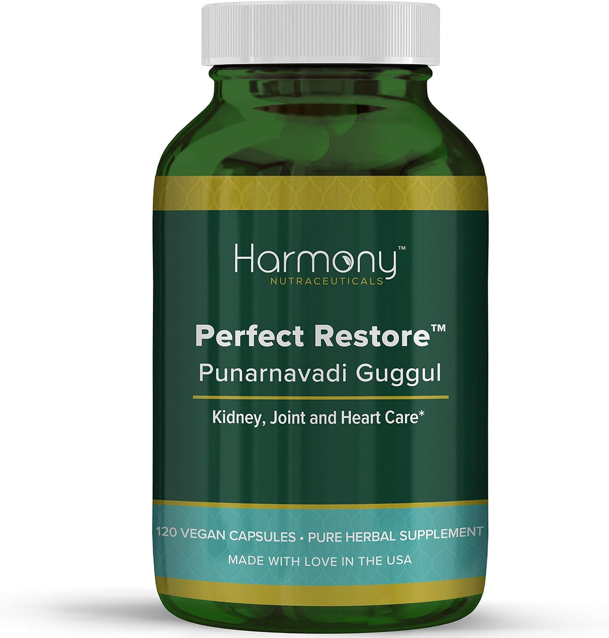 Punarnavadi Guggul Perfect Restore - Clinical-Grade Ayurvedic Supplement - 120 Vegan Capsules - görsel 1