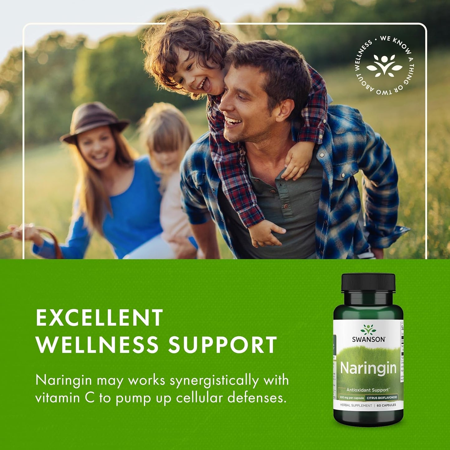 Swanson Naringin Citrus Bioflavonoid 500 mg, 60 Capsules - görsel 6