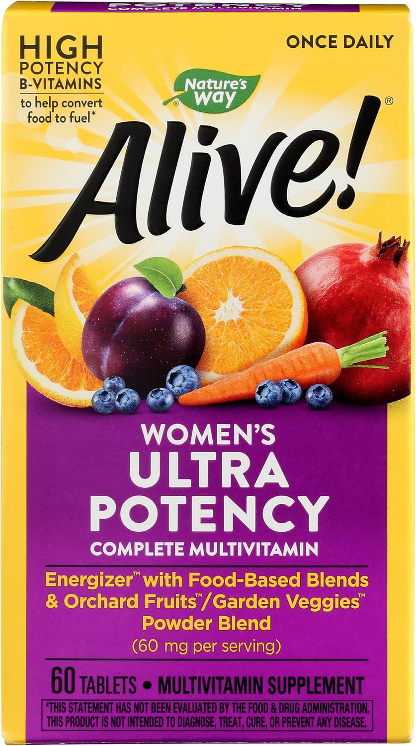 Nature's Way Alive Women Ultra Potency Multivitamin, 60 Tablets - görsel 1