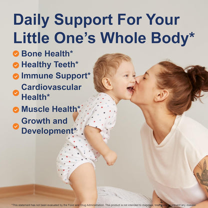 Carlson Baby's Super Daily D3 - Baby Vitamin D Drops, 400 IU per Drop, 1-Year Supply, Unflavoured, 365 Drops