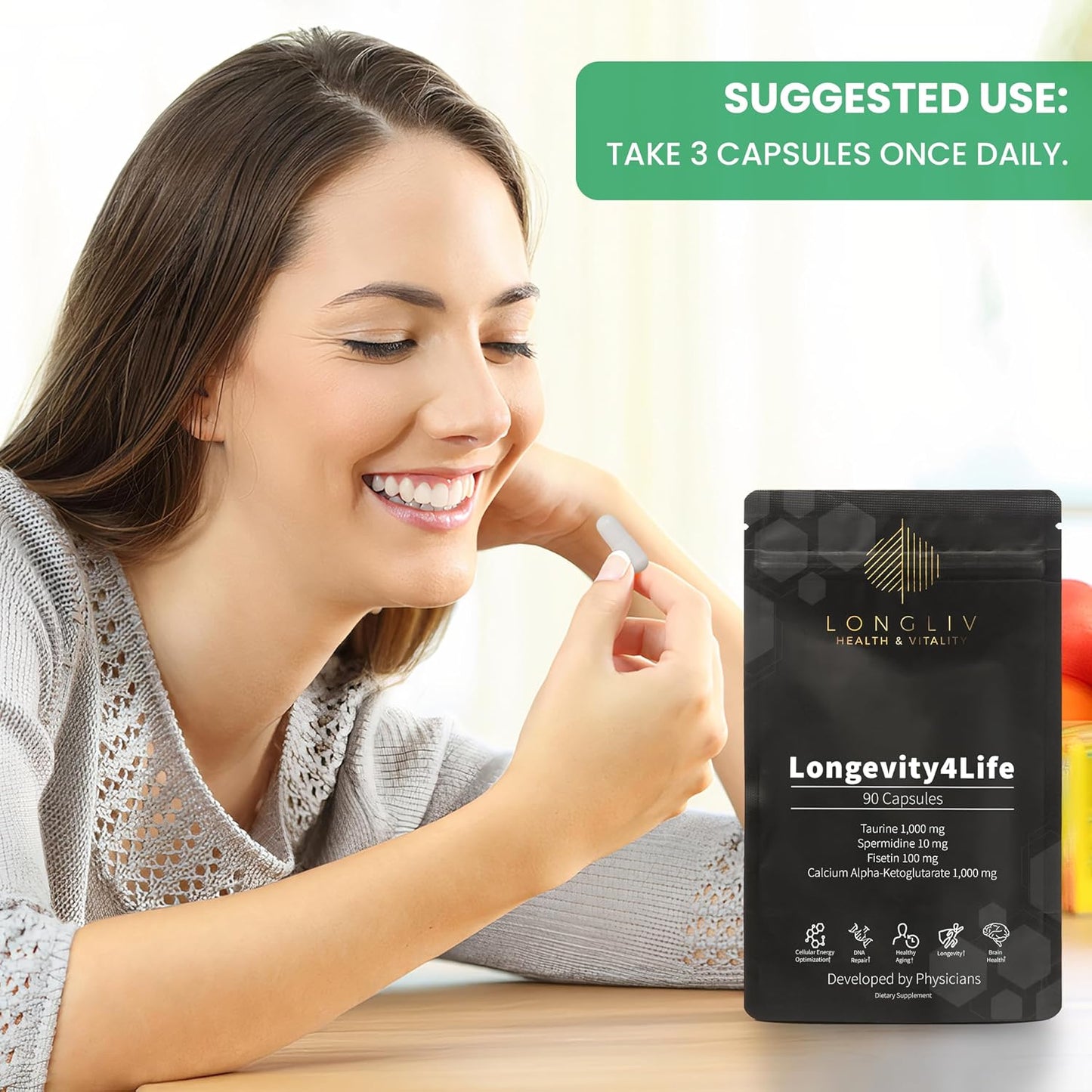 Longevity4Life - Ultimate Cellular Health Supplement - görsel 5