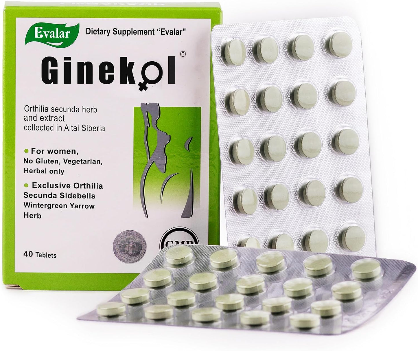 Evalar Orthilia Secunda Sidebells Wintergreen Yarrow Herb Supplement – 40 Tablets - görsel 3