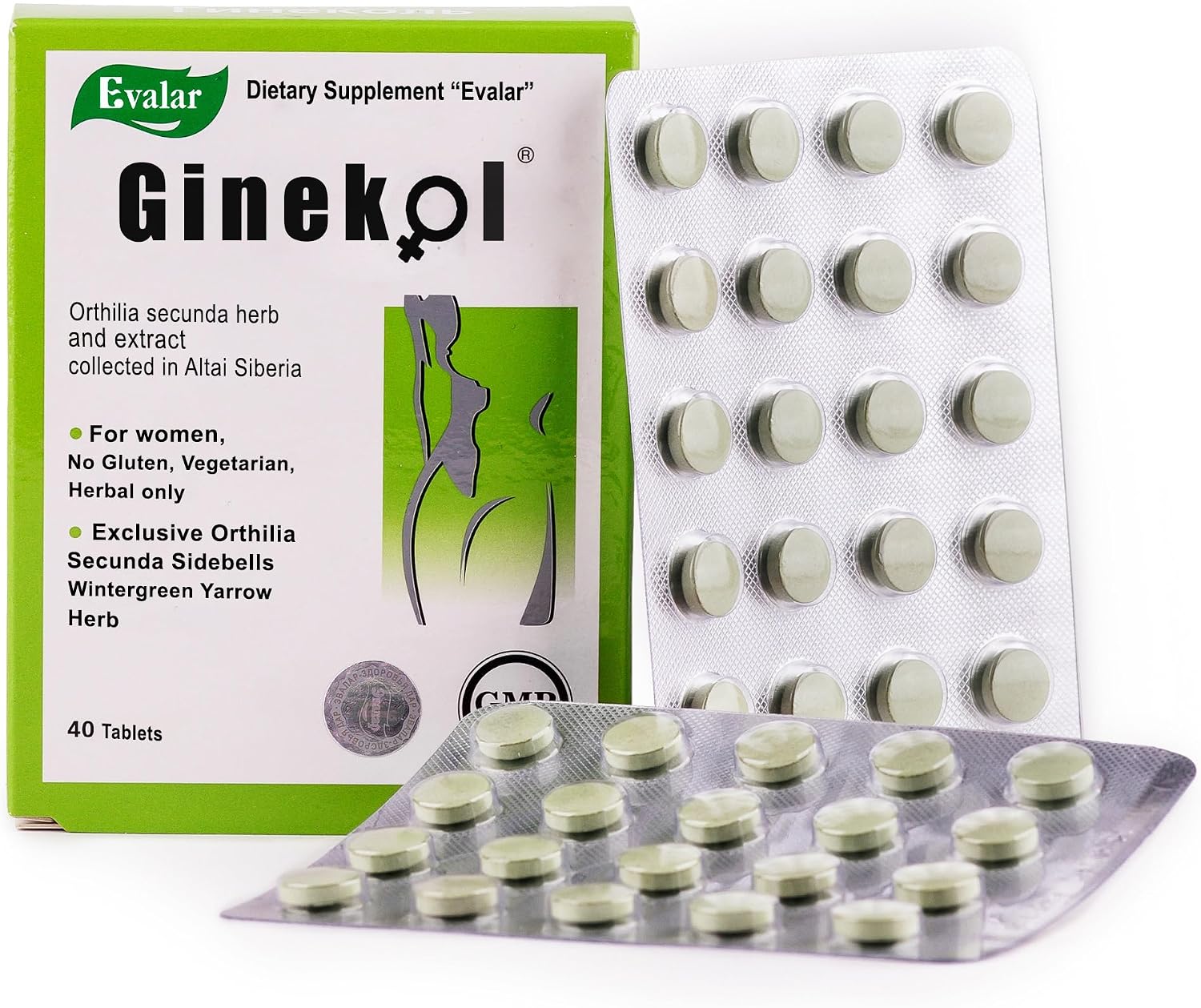 Evalar Orthilia Secunda Sidebells Wintergreen Yarrow Herb Supplement – 40 Tablets - görsel 3