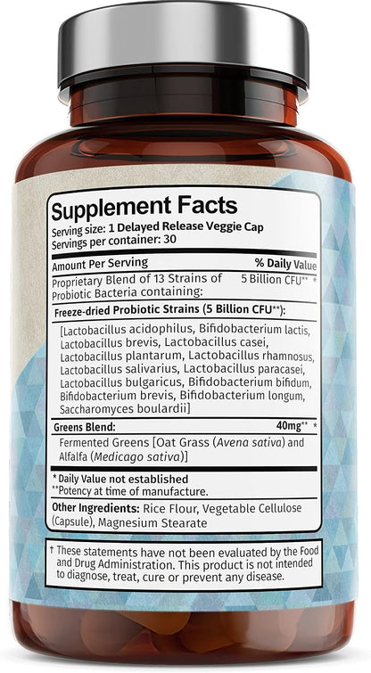 Vitamin Bounty Pro-Daily Probiotic – 5B CFU, 13 Strains with Acidophilus & Bifidobacterium