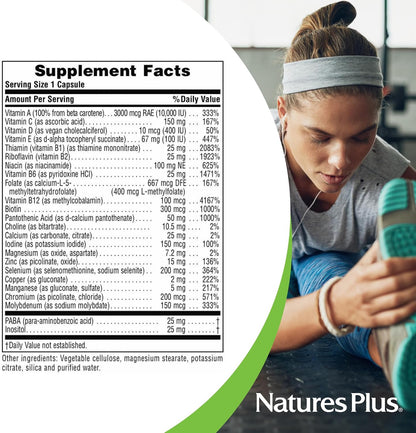 Nature's Plus Ultra One Daily Iron-Free Multivitamin - 90 Capsules