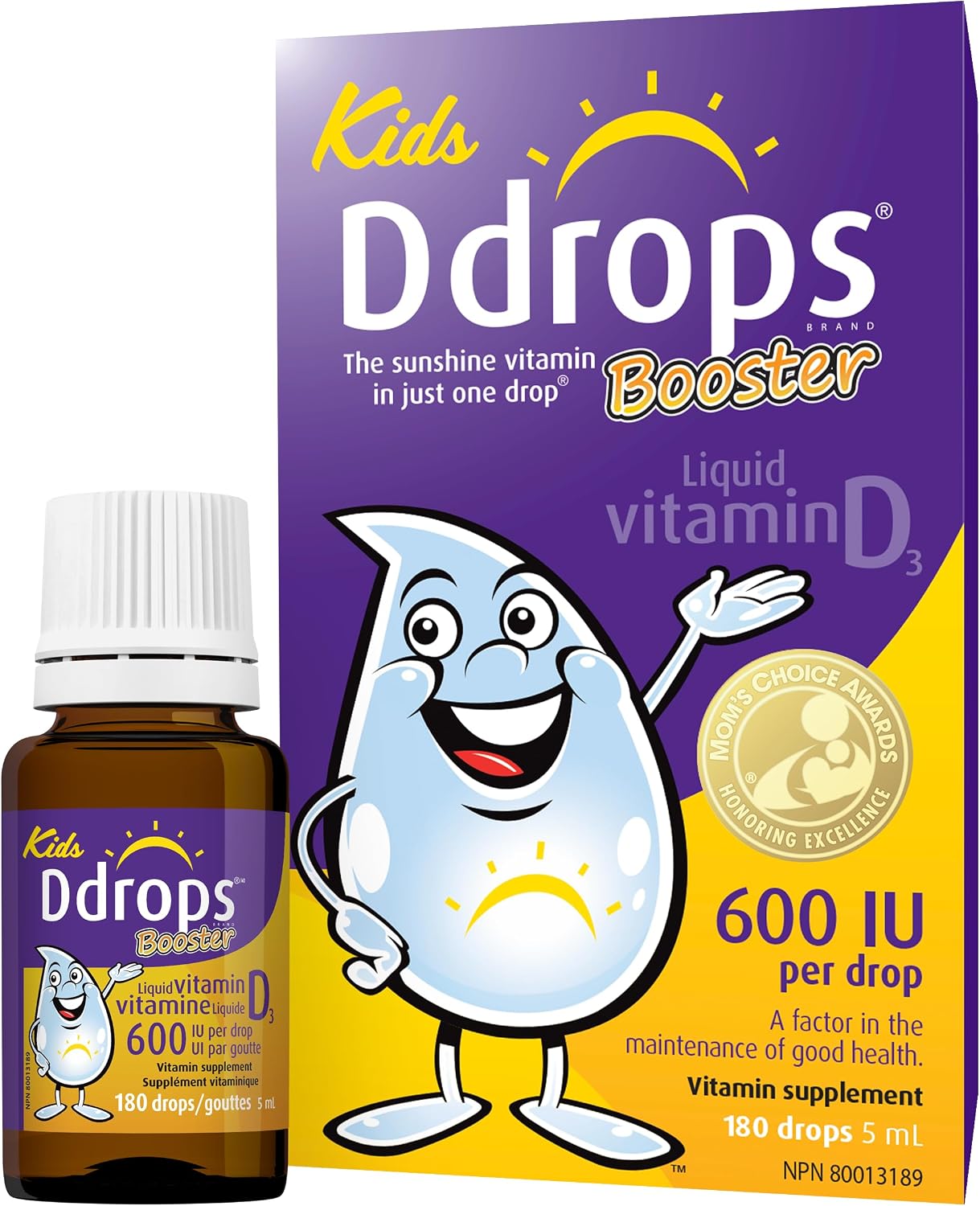 Ddrops 600 IU Booster, 5 ml - görsel 1