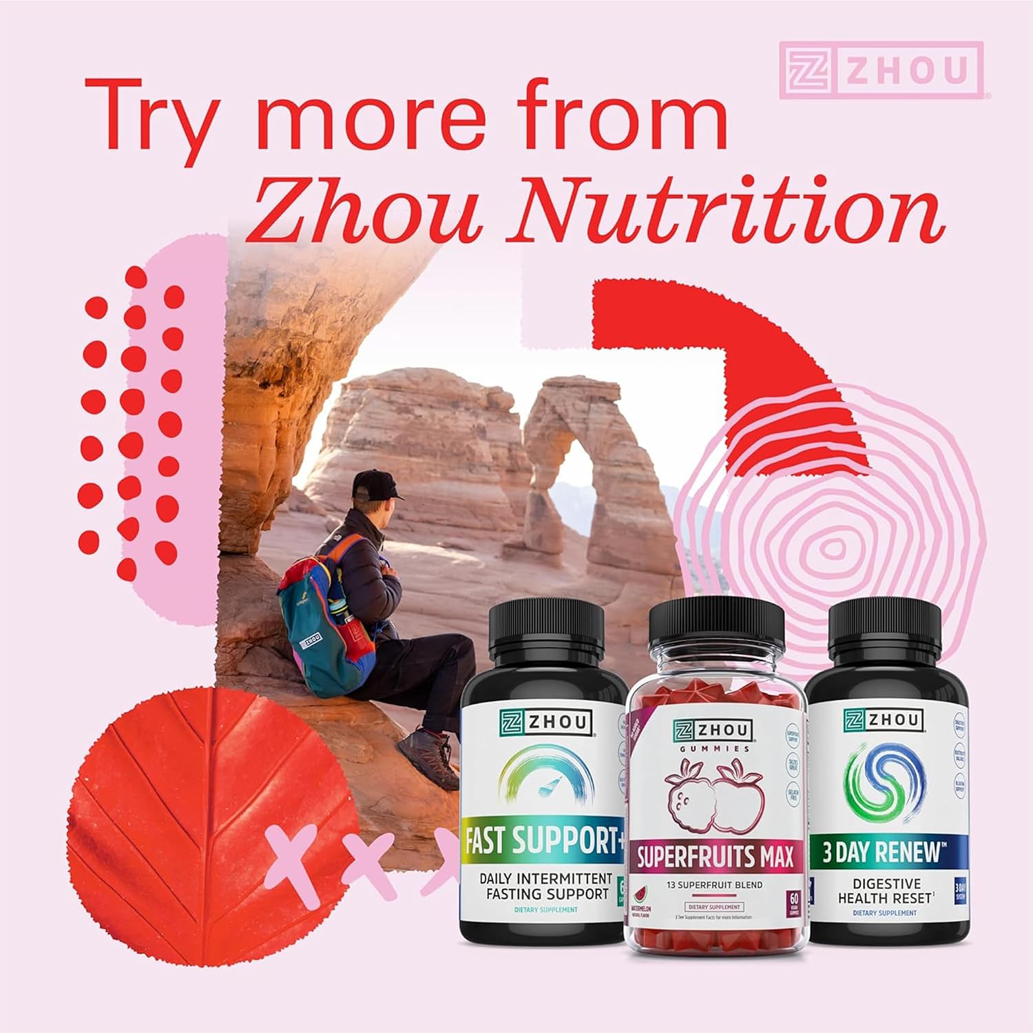 Zhou Vegan Multivitamin for Women and Men – Daily Supplement with Iron, Zinc, B12 and DHA – 60 Vegan Capsules - görsel 6