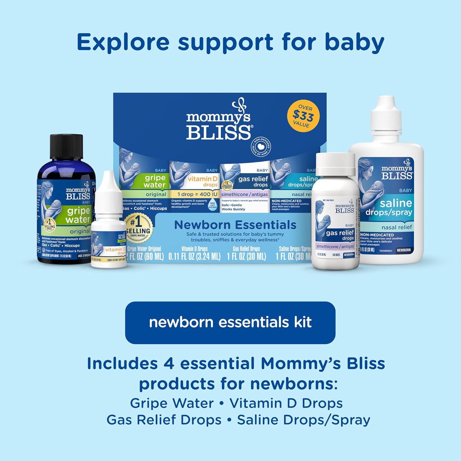 Mommy's Bliss Prenatal Multivitamin with Iron and Folic Acid – Vegan, Gluten-Free, 45 Servings - görsel 7
