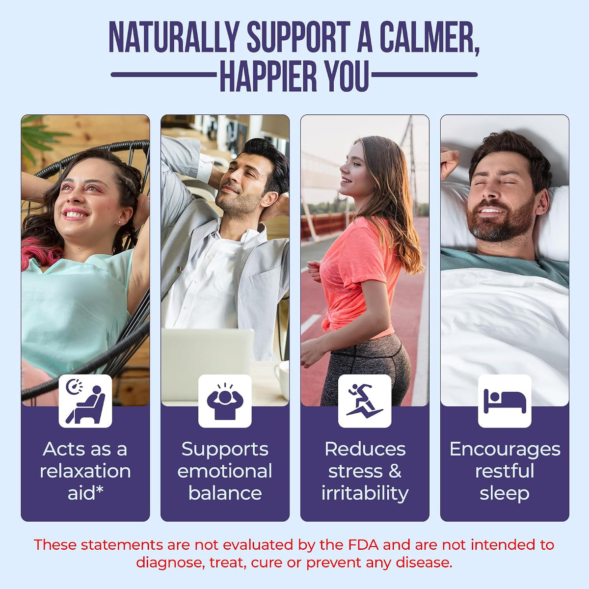 Nature's Nectar Keep Calm – Capsules with Ashwagandha, GABA, Magnesium & 5-HTP - görsel 3