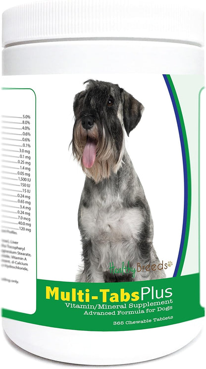Healthy Breeds Standard Schnauzer Multi-Tabs Plus Chewable Tablets