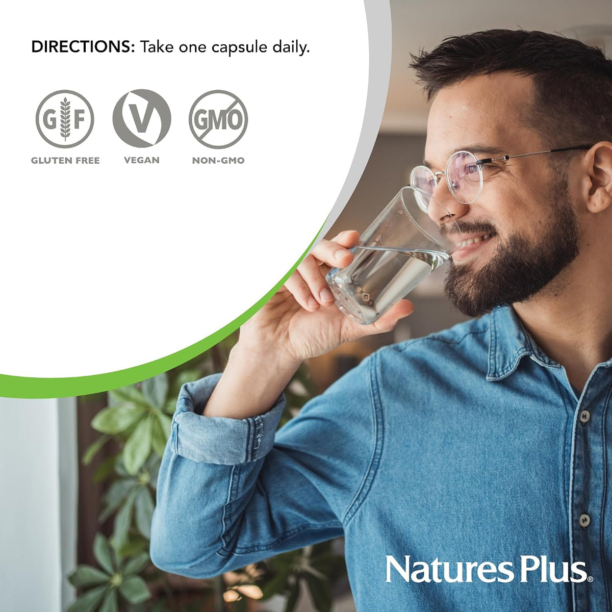 NaturesPlus His Journey - Men's Multivitamin - 30 Tablets - görsel 5