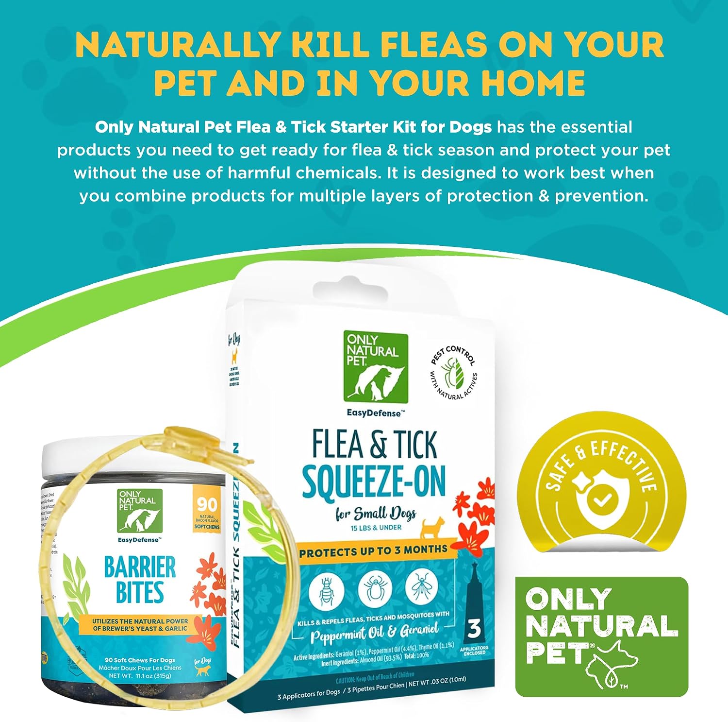 ONLY NATURAL PET 3-in-1 Wellness Kit for Small Dogs - görsel 2