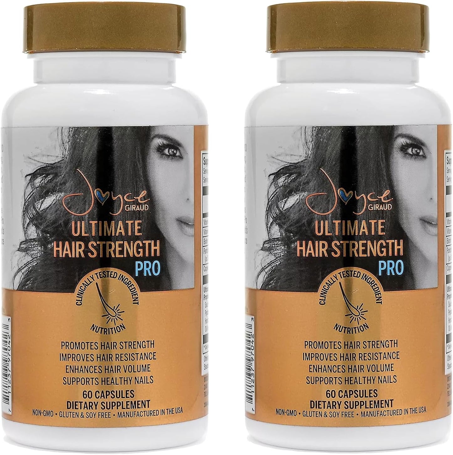 Joyce Giraud Ultimate Hair Strength Supplements 30-Day Supply, Formulated to Support Hair Strength, 60 Capsules - görsel 8