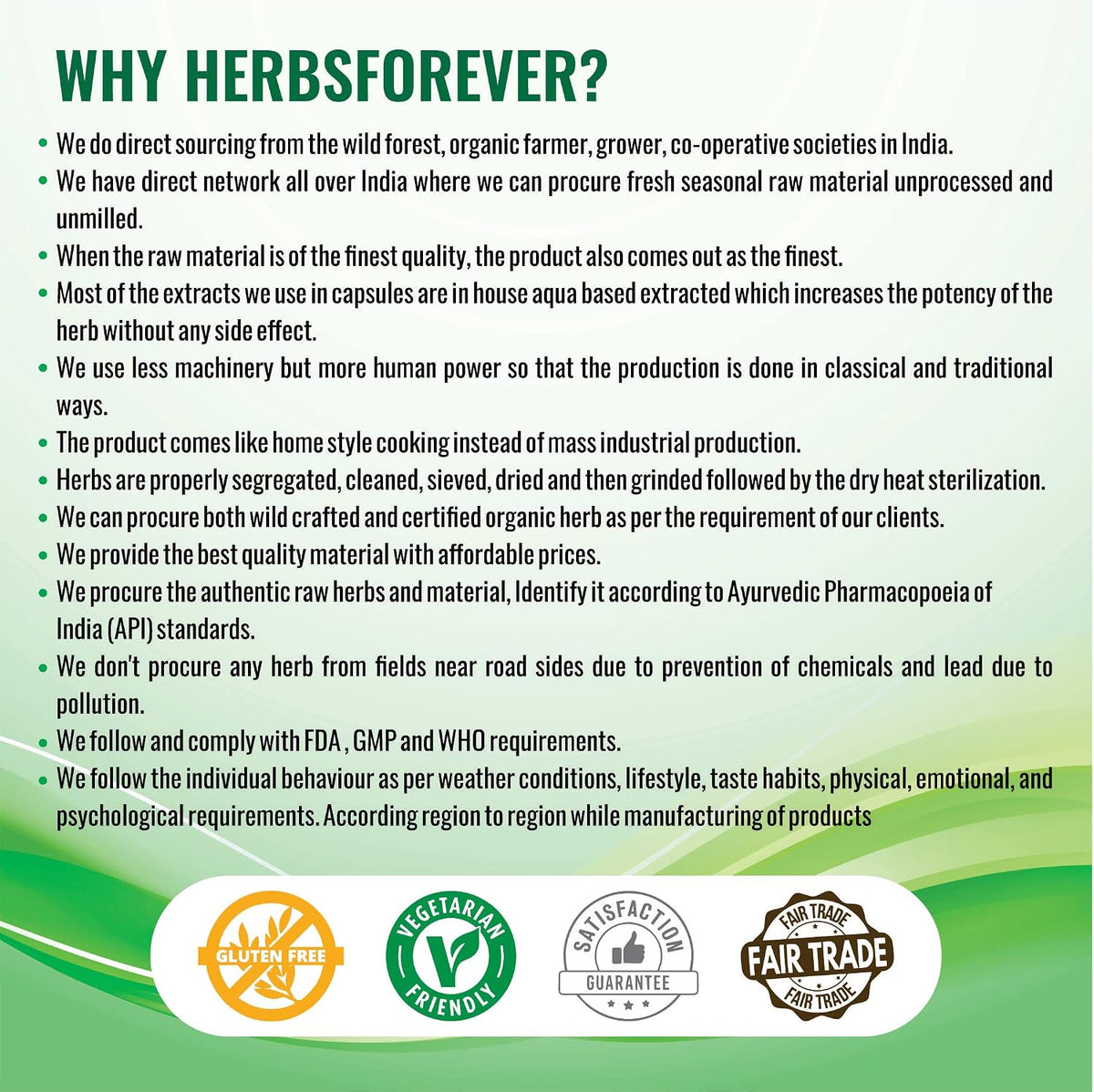Herbsforever Omega Mind - Ayurvedic Brain & Cognitive Support Supplement with 10 Herbal Extracts, 90 Veg Capsules - görsel 6