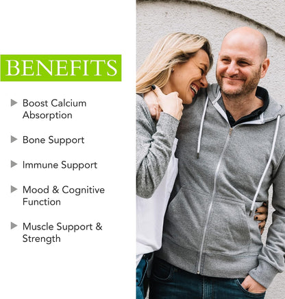 Xtravit Vitamin D3 1000 IU Supplement – Vegan, Non-GMO, Gluten-free – 60 Tablets