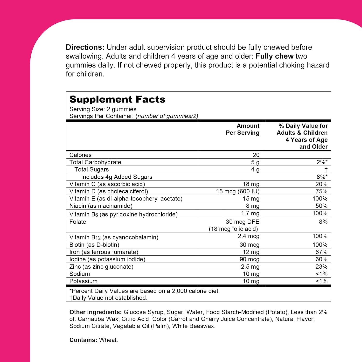 One A Day Kids Multivitamin with Iron Gummy - 60 Count - görsel 9