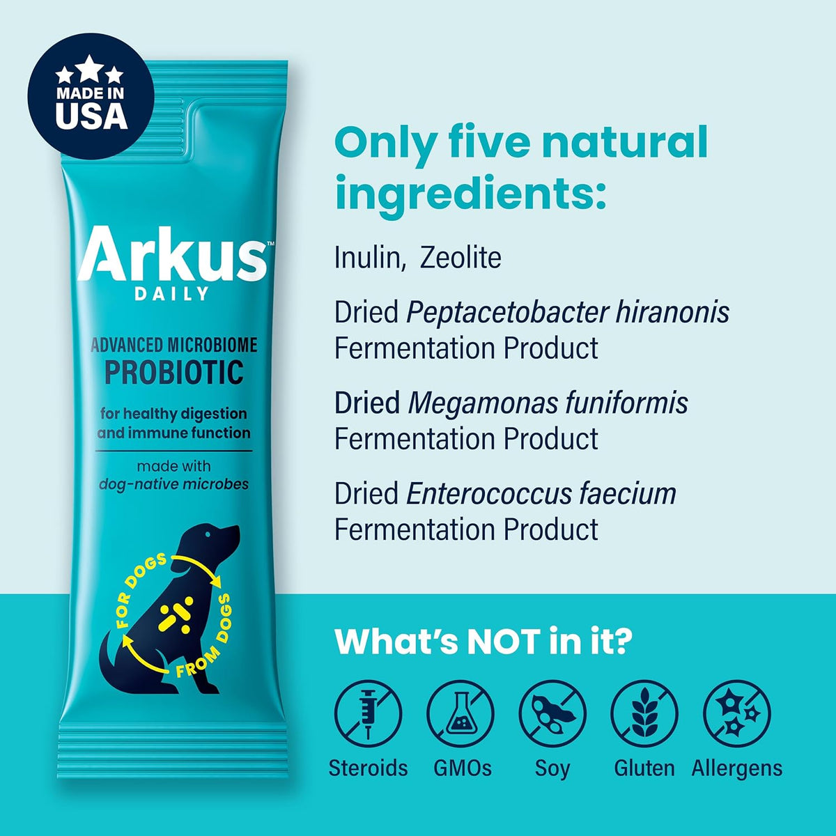 ARKUS Daily Small/Medium Dog Probiotic - görsel 6
