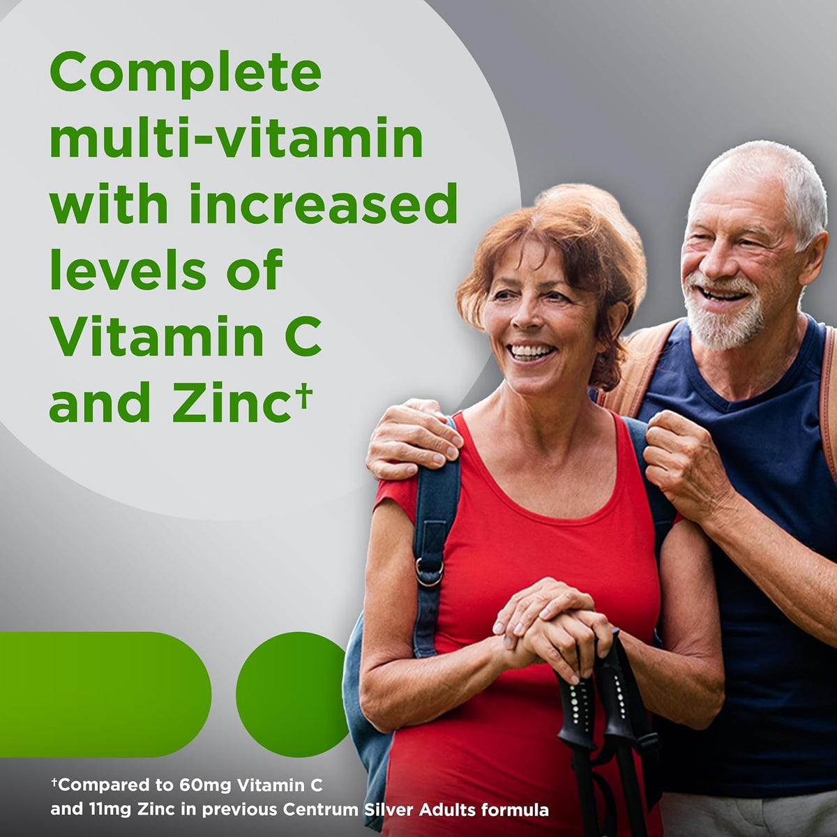Centrum Silver Adult Multivitamin/Multimineral Supplement, Vitamin D3, 220 Tablets - görsel 3
