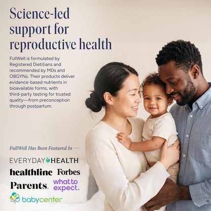 FullWell Women's Prenatal Essentials - Multivitamin & Fish Oil Supplement