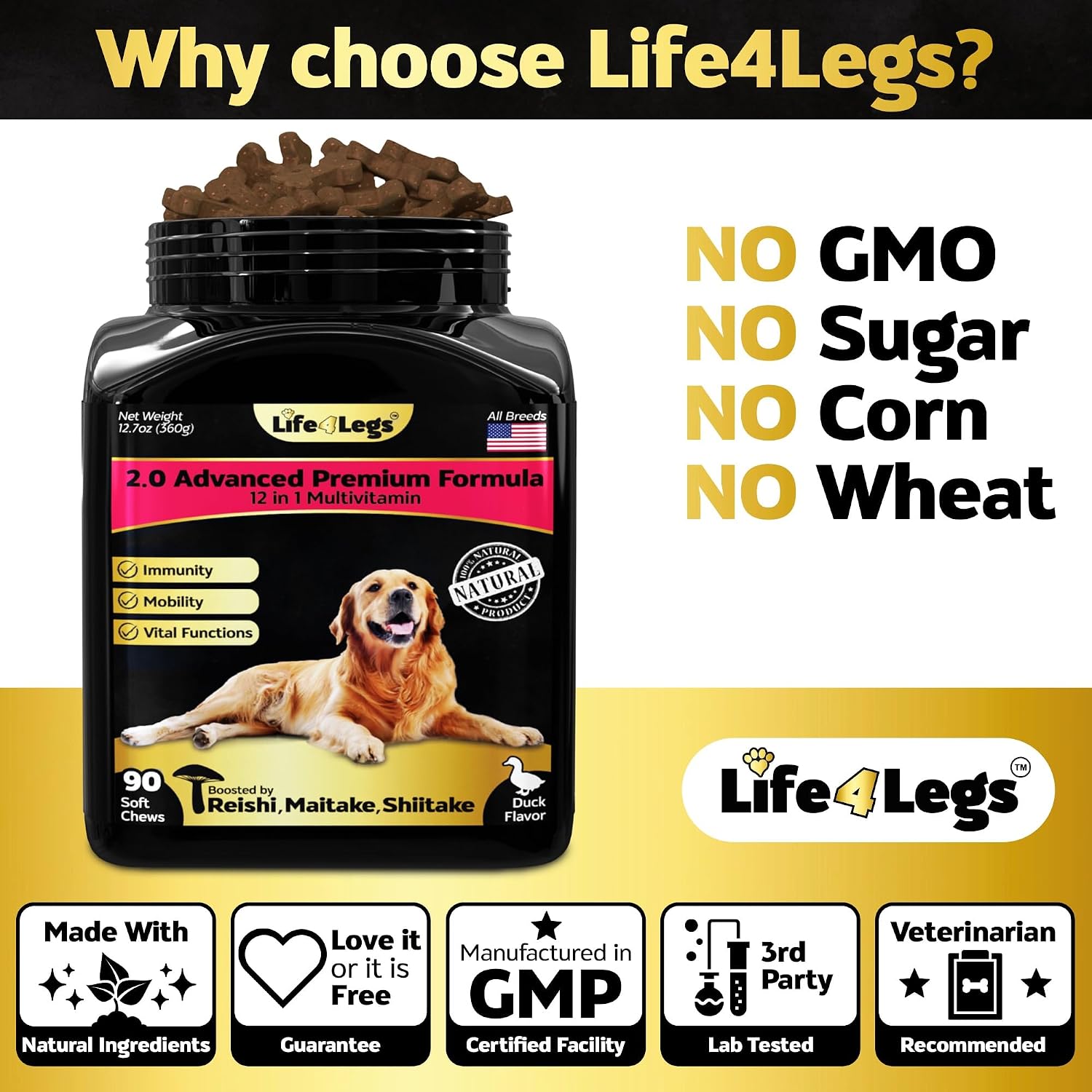 Life4Legs Soft Chews Dog Multivitamin & Supplements - görsel 3