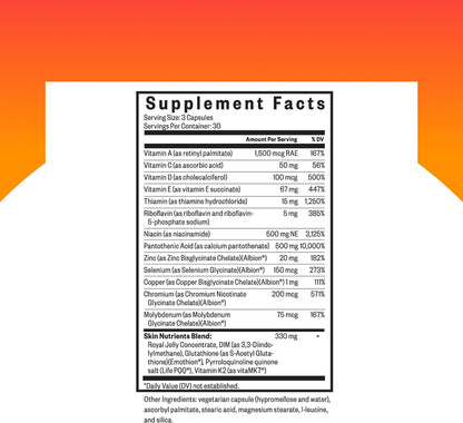 Seeking Health Skin Nutrients - Multivitamin Support for Healthy Skin (90 Capsules)
